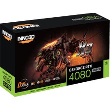 INNO3D Nvidia Geforce RTX4080 Super X3 16GB 256 Bit GDDR6X Ekran Kartı (N408S3-166X-18703552)