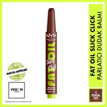 Nyx Professional Makeup Fat Oil Slick Click Parlatıcı Dudak Balmı - 12 Trending Topic