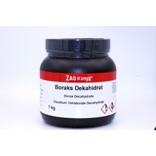 Zag Kimya Boraks Dekahidrat %99,9 (Teknik Kalite) - 1 kg