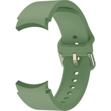 Clemon Samsung Galaxy Watch 4 5 Pro 6 40 42 43 44 45 46 47 mm Uyumlu Kavisli Tasarım Silikon Kordon
