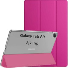 MobaxAksesuar Samsung Galaxy Tab A9 8.7inç Kılıf PU Deri Smart Standlı Case X110 X115 X117