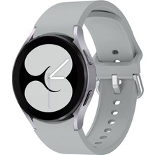 Clemon Samsung Galaxy Watch 4 5 Pro 6 40 42 43 44 45 46 47 mm Uyumlu Kavisli Tasarım Silikon Kordon