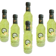 Zen Basil Seeds Cool Lime Portakal Aromalı Içecek 330 ml x 6 Adet