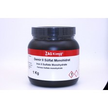 Zag Kimya Demir Iı Sülfat Monohidrat Endüstriyel - 1 kg