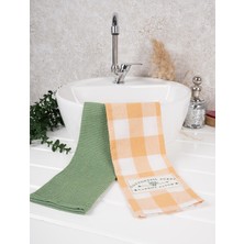 Baveno Home %100 Pamuk Ikili 40X66 cm Nakışlı Desenli El&yüz Havlu/havlu Seti