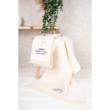 Baveno Home Pamuk Ikili 40 x 66  cm  Nakışlı Desenli El&Yüz Havlu/Havlu Seti