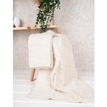 Baveno Home Pamuk Ikili 40 x 66  cm  Nakışlı Desenli El&Yüz Havlu/Havlu Seti