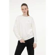 Kinetix Wb C Neck 16SN82 3pr Ekru Kadın Sweatshirt