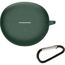 Gpack Huawei Freeclip  Koyu Yeşil Mat Silikon Kılıf