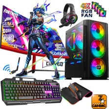 Zeiron Ironhide X30 Ryzen 5 3600 16GB Ram 512GB SSD RX580 8gb 23.8" Oyuncu Masaüstü Bilgisayar