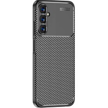 Dlrcase Samsung Galaxy A05S Kılıf Negro Karbon Kamera Korumalı Silikon Lüx+Nano Siyah