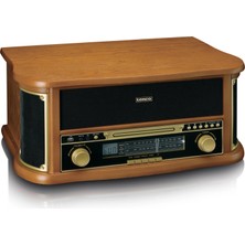 Lenco TCD-2551WD - Ahşap Retro Bluetooth Pikap