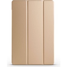 Apsuwa Samsung Galaxy A9 Plus X210 Kılıf Smart Cover Standlı Arkası Şeffaf Mika