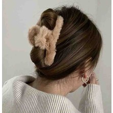 Nilz Bayan Xl Boy Peluş Mandal Toka