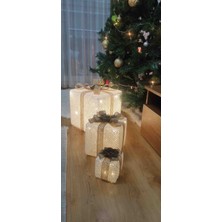 Kordelya Design Yılbaşı Ağacı Altı LED 3lü Kutu