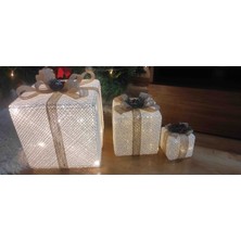 Kordelya Design Yılbaşı Ağacı Altı LED 3lü Kutu