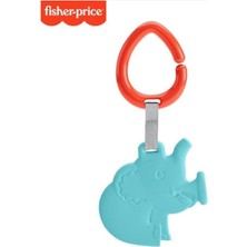 Fisher Price Fil Şeklinde Çıngırak ve Diş Kaşıyıcı fisher-price
