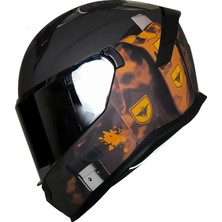 MTS-910 Snake Kapalı Kask (Bones)