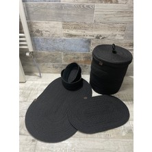 ERSU AHAT HOME DESİGN Banyo Takımı ,banyo Seti ,kirli Sepeti ,paspas Takımı ,oval Sepet ,çamaşır Sepeti ,dekor Banyoseti