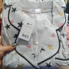 Gonca Concept Kadın Penye Kısa Kollu Düğmeli Pijama Takımı