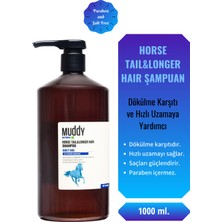 Muddy Horse Taıl Şampuan Hızlı Uzamaya Yardımcı 1000 ml x 3