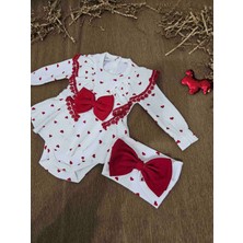 Erv Avm  Minicayzen Kalpli Dantelli Romper