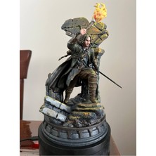 Turansoy Craft Aragorn Ölüler Yolu'nda Yüzüklerin Efendisi Lotr 20 cm Boyalı Figür (Büyük Boy)