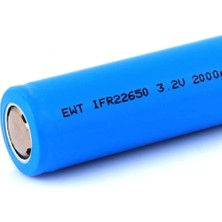 Pilmak 3.2 Volt 22650 Lifepo4 Batarya 2000 Mah
