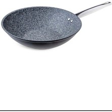 Jumbo Darci Black Wok Tava 28 cm