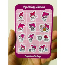 Cuppy Box Sanrio My Melody Sticker 12 Adet Sticker