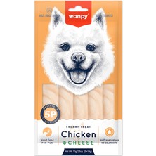 Wanpy Tavuklu & Peynirli Krema Köpek Ödülü 5 x 14 gr