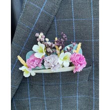 Zb Flowers Damat Yaka Çiçeği Sağdıç Çiçeği,gelin Çiçeği,yaka Çiçeği,yaka Kartı