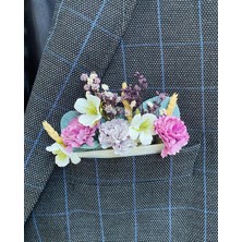 Zb Flowers Damat Yaka Çiçeği Sağdıç Çiçeği,gelin Çiçeği,yaka Çiçeği,yaka Kartı
