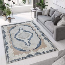 Rovigo Home Dijital Baskı Yıkanabilir Kaymaz Taban Salon Halısı ve Yolluk  RVG0764