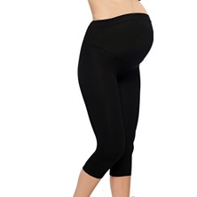 Belinay 5010 Belinay Siyah Hamile Kısa Tayt Xl