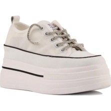 Guja 24Y345-10 Kadın Taş Bağcık Sneaker Ayakkabı