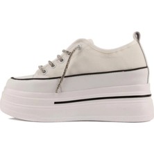 Guja 24Y345-10 Kadın Taş Bağcık Sneaker Ayakkabı