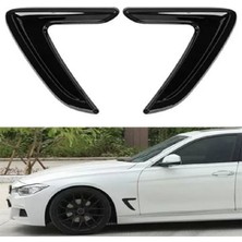 Otoelit Dış Çıta Izgara Tampon Vent Çamurluk Venti Pianoblack Kısa Model