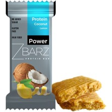 Zbarz Power Protein Hindistan Cevizi, Limonlu Bar 24 x 35 gr