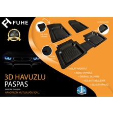 Fuhe Oto Ds5 2012 4d Havuzlu Üniversal Yeni Nesil Paspas Siyah Gold Seri