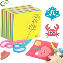 Pengfushop4 48 Cs 1 Makas Stili Kağıt Kesim Seti Kağıt Kesme Veya Beceriler Etkinlik Kesme Kitabı Çocuk El Sanatları Oyuncak Kitleri Çocuklar Için Güvenli Olan Okul Öncesi Veya (Yurt Dışından)