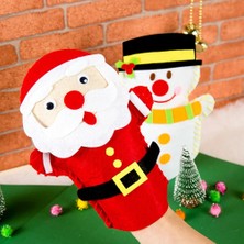 Pengfushop4 J Tarzı Noel Baba El Kuklaları Oyuncaklar Bebek Kukla Gösterisi Oyna Pretend Çocuklar Hayvanlar Hikaye Anlatan Eldiven Çocuklar Peluş Kuklalar (Yurt Dışından)