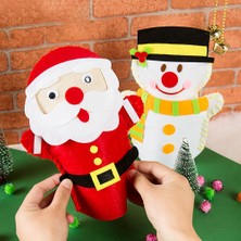 Pengfushop4 J Tarzı Noel Baba El Kuklaları Oyuncaklar Bebek Kukla Gösterisi Oyna Pretend Çocuklar Hayvanlar Hikaye Anlatan Eldiven Çocuklar Peluş Kuklalar (Yurt Dışından)