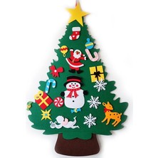 Pengfushop4 Noel Ağacıh Tarzı Çocuklar Dıy Keçe Noel Ağacı Noel Dekorasyonu Ev Navidad Yeni Yıl Hediyeleri Noel Süsleri Noel Baba Noel Ağacı (Yurt Dışından)