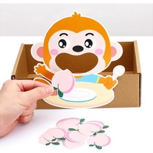 Pengfushop4 Fil Tarzı Komik Dıy Yem Hayvanlar Bulmaca Oyuncaklar Anaokulu Montessori Hayal Gücü Geliştirmek Çocuklar Çocuk Eğitici Oyuncaklar Zanaat Oyuncaklar (Yurt Dışından)