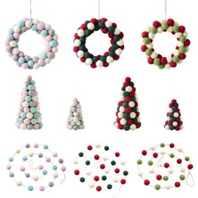Pengfushop4 Şarap Tarzı % Yün Keçe Toplar Dıy Toplar Asılı Aksesuarlar Şeker Renk Pom Pom Topu Çocuklar Için Parti El Sanatları Çocuk Oyuncakları (Yurt Dışından)