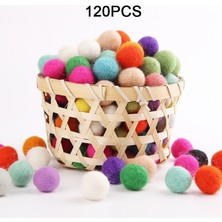 Pengfushop4 Şarap Tarzı % Yün Keçe Toplar Dıy Toplar Asılı Aksesuarlar Şeker Renk Pom Pom Topu Çocuklar Için Parti El Sanatları Çocuk Oyuncakları (Yurt Dışından)
