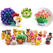 Pengfushop4 24COLORS14TOOLS Stili Renkler Polimer Kil Fimo Dıy Yumuşak Kil Seti Kalıplama Craft Fırın Fırında Kil Blokları Montessori Çocuklar Için Erken Eğitim Oyuncak (Yurt Dışından)