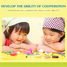 Pengfushop4 24COLORS14TOOLS Stili Renkler Polimer Kil Fimo Dıy Yumuşak Kil Seti Kalıplama Craft Fırın Fırında Kil Blokları Montessori Çocuklar Için Erken Eğitim Oyuncak (Yurt Dışından)