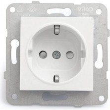 Viko Karre Beyaz Ç.k.top.priz (6ADET) Viko